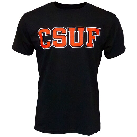 CSUF Block Tee - Black